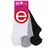 EL024-DAMA Pack x 3 Invisible Alta Surtido Liso