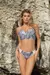 LD5339-CONJUNTO CORSETTE SOFT PUSH DE PUNTILLA ESTAMPADA CON TUL Y LESS