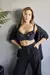 TI1100-Soutien mod. confort con recorte lateral de tricot lycra ref. y puntilla