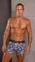 Boxer algodón lycra estampado - comprar online