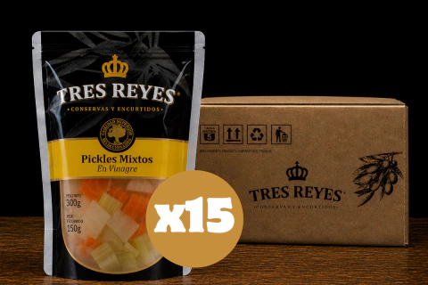 Pickles Mixtos en Vinagre Doy Pack 150gr - En Caja
