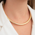 Colar Choker Tubular