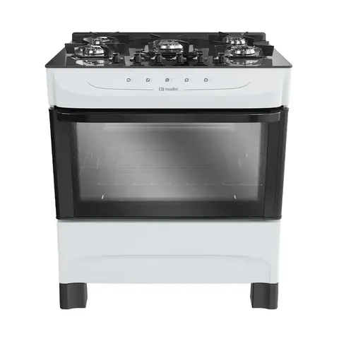 Imagem do Fogão Mueller 5 Bocas Com Mesa De Vidro E Acendimento Automático