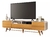 Rack para TV Época até 85 polegadas com pés de madeira - comprar online