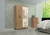 Guarda roupa real 4 portas 2 gavetas com/sem espelho - comprar online