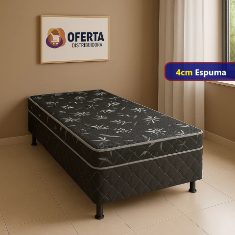 Cama Solteiro Conjugado (4cm Espuma) - comprar online