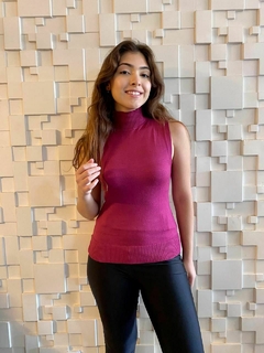Colete Blusa Tricot - 593 - Aquarella Tricot