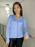 Casaco Tricot Liso Botões casaquinho Básico Elastano de Botão Blusa de Frio Feminina - 608 - comprar online