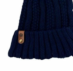 Gorro Touca Tricot Feminina Grossa Touca de Adulto com Pompom Cores Quentinha de Tricô na internet