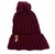 Gorro Touca Tricot Feminina Grossa Touca de Adulto com Pompom Cores Quentinha de Tricô - comprar online