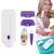 Kit indolor profissional de remoção de cabelo para mulheres, toque depilador d