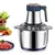 Moedores de carne elétricos 5l, triturador de alimentos multifuncional de aço. - Renoh.com.br