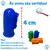 Escova Dental de Dente para Cães Dedeira - Cores Sortidas - Pet Clean - Pet City