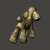 Miniatura Poodle - Estátua de Cachorro Decorativo Impressão 3D - Universo3d
