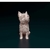 Miniatura Yorkshire Terrier - Pintura Personalizada ou Cor única - Estátua de Cachorro Impressão 3D