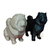 Miniatura Chow Chow Low Poly - Estátua de Cachorro Decorativo Impressão 3D