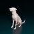 Miniatura de Cão Sem Raça Definida (Vira-Lata) - Pintura Personalizada ou Cor única - Estátua de Cachorro Impressão 3D - loja online