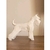 Imagem do Miniatura Schnauzer Low Poly - Estátua de Cachorro Decorativo Impressão 3D
