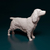 Miniatura Cocker Spaniel - Pintura Personalizada ou Cor única - Estátua de Cachorro Impressão 3D