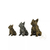 Miniatura Bulldog Francês Low Poly - Estátua de Cachorro Decorativo Impressão 3D - comprar online