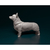 Miniatura Welsh Corgi Pembroke (Corgi) - Pintura Personalizada ou Cor única - Estátua de Cachorro Impressão 3D
