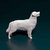 Miniatura Golden Retriever - Pintura Personalizada ou Cor única - Estátua de Cachorro Impressão 3D na internet