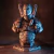 Busto Personagens - Batman, Homem Aranha, Capitão América, DeadPool, Darth Vader, Superman, Jon Snow Thanos Impressão 3D - loja online