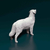 Miniatura Golden Retriever - Pintura Personalizada ou Cor única - Estátua de Cachorro Impressão 3D - Universo3d