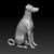 Miniatura Doberman - Pintura Personalizada ou Cor única - Estátua de Cachorro Impressão 3D - comprar online