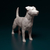 Miniatura Jack Russell Terrier - Pintura Personalizada ou Cor única - Estátua de Cachorro Impressão 3D - comprar online