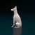 Miniatura Doberman - Pintura Personalizada ou Cor única - Estátua de Cachorro Impressão 3D - loja online