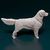 Miniatura Golden Retriever - Pintura Personalizada ou Cor única - Estátua de Cachorro Impressão 3D na internet