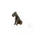 Miniatura Schnauzer Low Poly - Estátua de Cachorro Decorativo Impressão 3D - comprar online