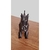 Miniatura Schnauzer Low Poly - Schnauzer Poligono Decorativo Estátua de Cachorro Impressão 3D