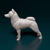 Miniatura Shiba Inu - Pintura Personalizada ou Cor única - Estátua de Cachorro Impressão 3D - loja online