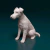 Imagem do Miniatura Wire Fox Terrier - Pintura Personalizada ou Cor única - Estátua de Cachorro Impressão 3D
