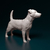 Miniatura Jack Russell Terrier - Pintura Personalizada ou Cor única - Estátua de Cachorro Impressão 3D na internet