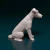 Miniatura Wire Fox Terrier - Pintura Personalizada ou Cor única - Estátua de Cachorro Impressão 3D - comprar online