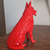 Miniatura Pastor Alemão Low Poly - Estátua de Cachorro Impressão 3D