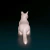 Miniatura Gato Malhado - Pintura Personalizada ou Cor única - Estátua de Cachorro Impressão 3D - Universo3d