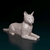 Miniatura Gato Malhado - Pintura Personalizada ou Cor única - Estátua de Cachorro Impressão 3D
