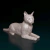 Miniatura Gato Malhado - Pintura Personalizada ou Cor única - Estátua de Cachorro Impressão 3D