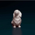 Miniatura Dachshund Pelo Longo (Salsicha) - Pintura Personalizada ou Cor única - Estátua de Cachorro Impressão 3D - comprar online