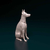 Miniatura Doberman - Pintura Personalizada ou Cor única - Estátua de Cachorro Impressão 3D