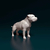 Imagem do Miniatura Pit Bull Terrier - Pintura Personalizada ou Cor única - Estátua de Cachorro Impressão 3D