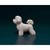 Miniatura Bichon Frise - Pintura Personalizada ou Cor única - Estátua de Cachorro Impressão 3D - Universo3d