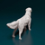 Miniatura Golden Retriever - Pintura Personalizada ou Cor única - Estátua de Cachorro Impressão 3D - Universo3d