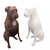 Miniatura Boxer Low Poly - Estátua de Cachorro Decorativo Impressão 3D - loja online