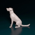 Miniatura de Cão Sem Raça Definida (Vira-Lata) - Pintura Personalizada ou Cor única - Estátua de Cachorro Impressão 3D - Universo3d