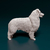 Miniatura Collie - Pintura Personalizada ou Cor única - Estátua de Cachorro Impressão 3D - comprar online